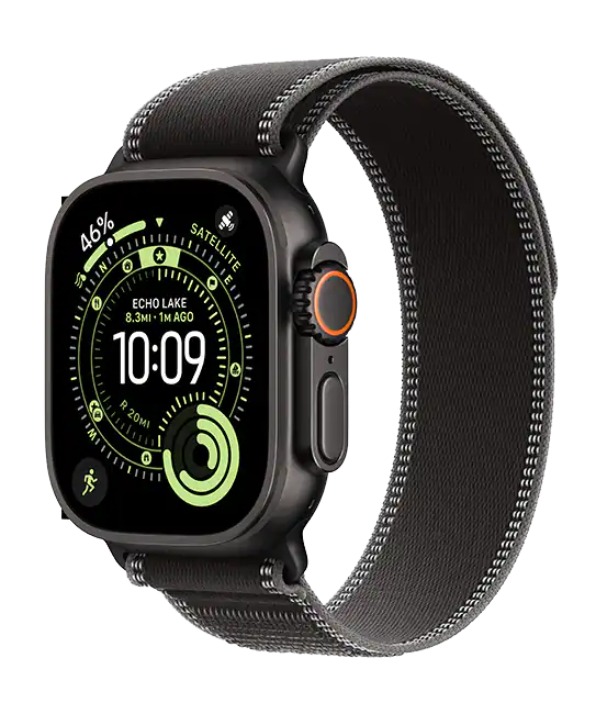 Apple Watch Ultra 3 49mm Black Titanium Case