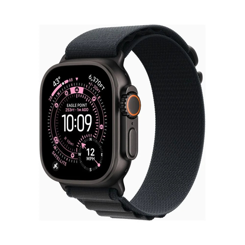 Apple Watch Ultra 3 49mm Black Titanium Case